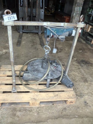 Shaking device for ladles and furnaces, Ø 600 mm to 900 mm